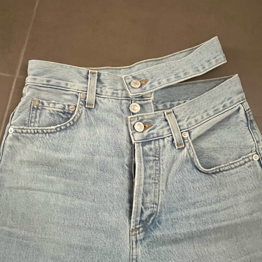AGOLDE broken waistband jeans Size 24